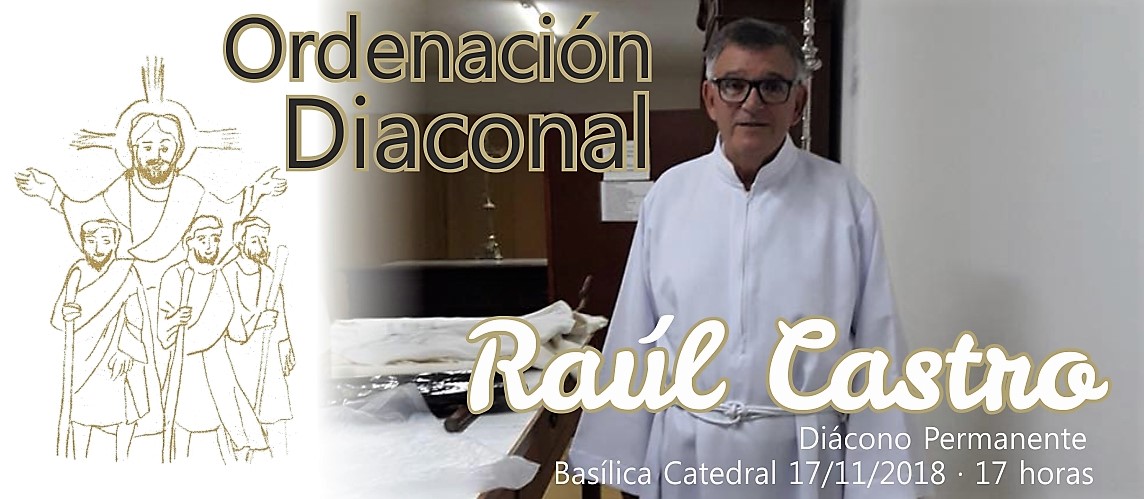 Raúl Castro será ordenado Diácono Permanente – Diócesis de San José de Mayo